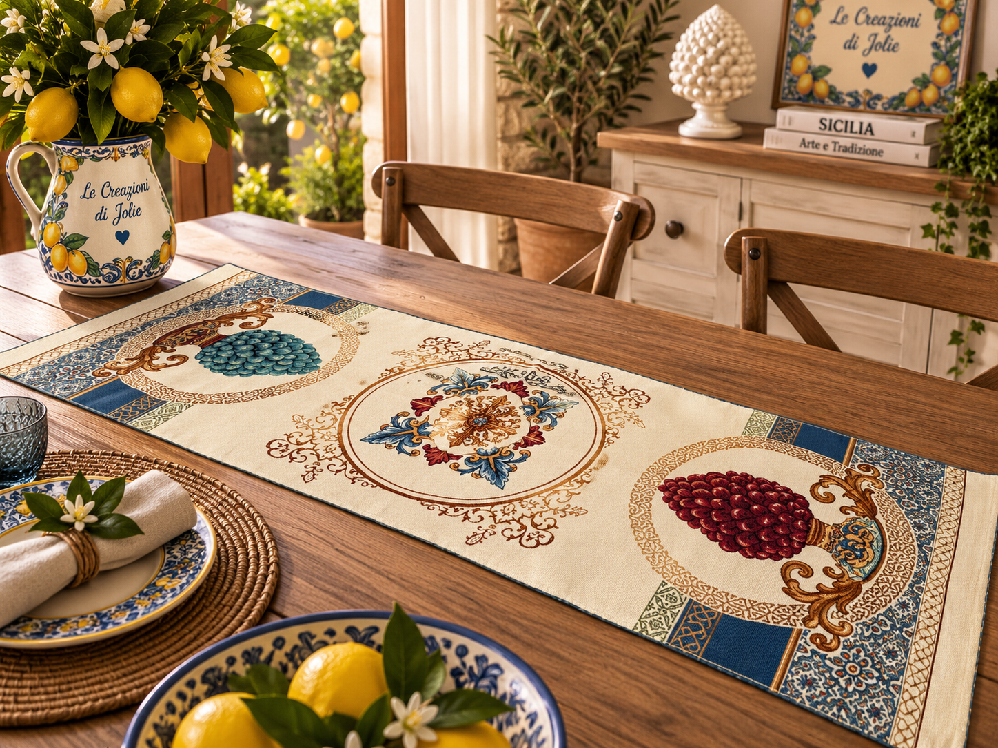 pigna sicula Table runner Pigna Sicula - Image 1
