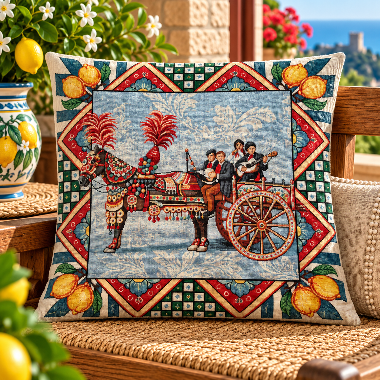carrettinu Decorative Cushion Carrittinu - Image 1